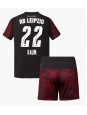 Billige RB Leipzig David Raum #22 Tredjedraktsett Barn 2025-26 Kortermet (+ Korte bukser)